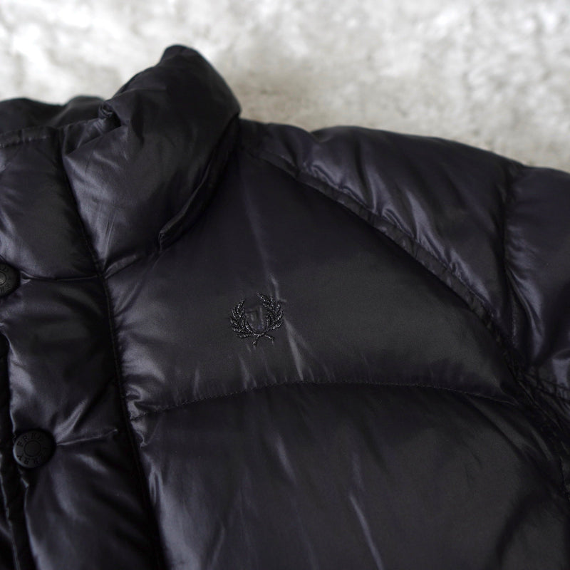 Logo Embroidery Puffer Jacket - NEWSED
