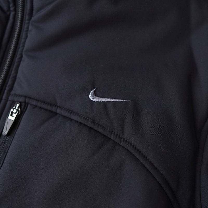 Logo Embroidery Puffer Jacket - NEWSED