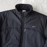 Logo Embroidery Puffer Jacket - NEWSED