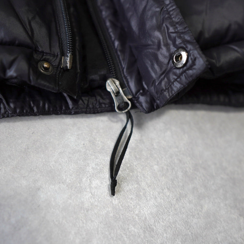 Logo Embroidery Puffer Jacket - NEWSED