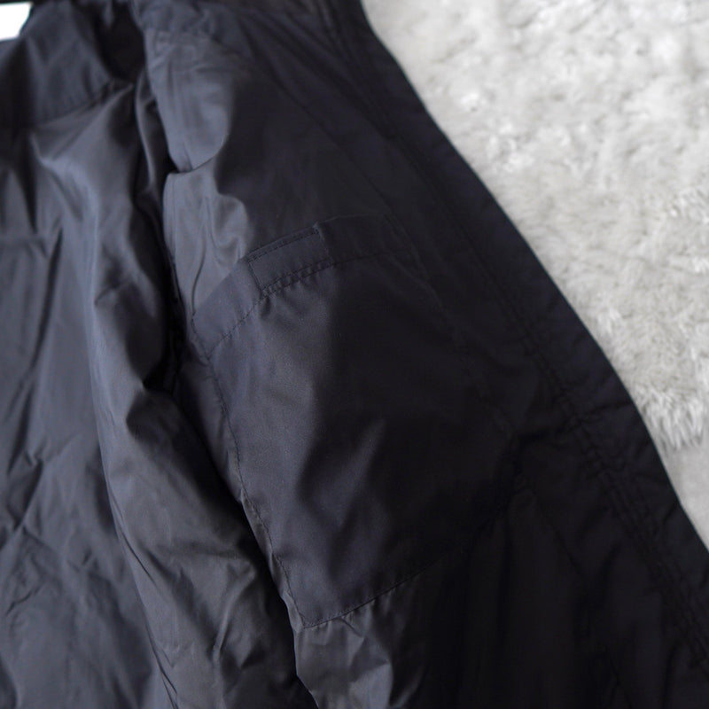 Logo Embroidery Puffer Jacket - NEWSED