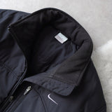 Logo Embroidery Puffer Jacket - NEWSED