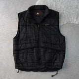 Logo Embroidery Quilting Puffer Vest - NEWSED