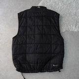 Logo Embroidery Quilting Puffer Vest - NEWSED