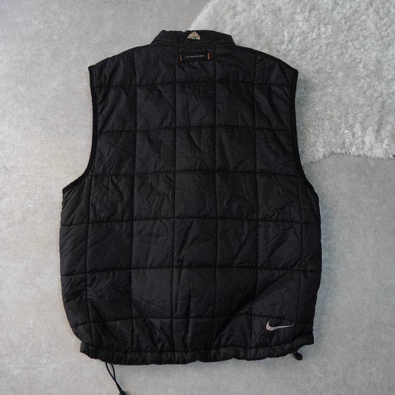 Logo Embroidery Quilting Puffer Vest - NEWSED