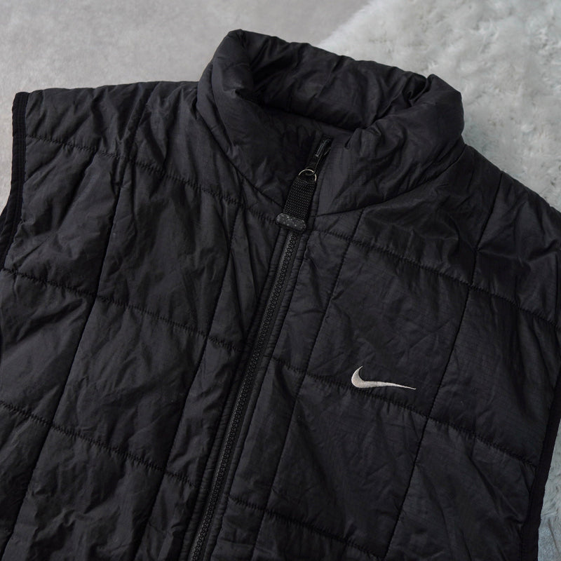 Logo Embroidery Quilting Puffer Vest - NEWSED