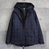 Logo Embroidery Reversible Hooded Jacket - NEWSED