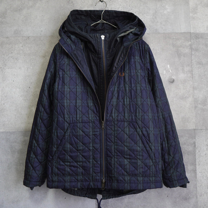 Logo Embroidery Reversible Hooded Jacket - NEWSED