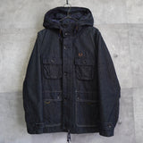 Logo Embroidery Reversible Hooded Jacket - NEWSED