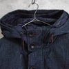 Logo Embroidery Reversible Hooded Jacket
