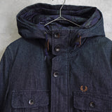 Logo Embroidery Reversible Hooded Jacket - NEWSED