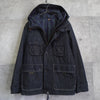 Logo Embroidery Reversible Hooded Jacket