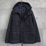 Logo Embroidery Reversible Hooded Jacket - NEWSED