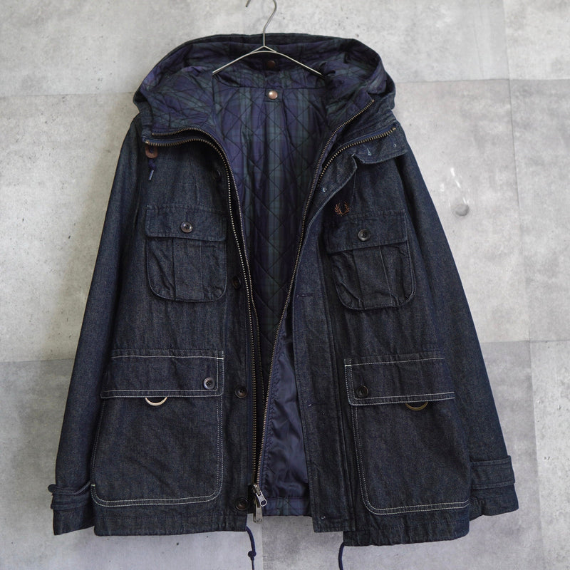 Logo Embroidery Reversible Hooded Jacket - NEWSED