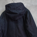 Logo Embroidery Reversible Hooded Jacket - NEWSED
