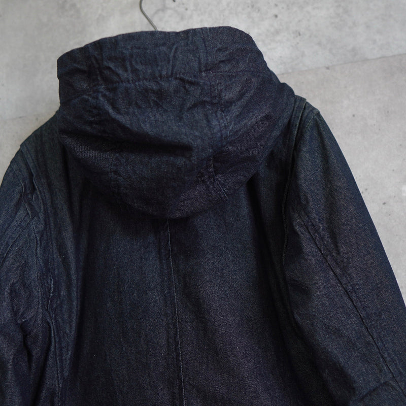 Logo Embroidery Reversible Hooded Jacket - NEWSED