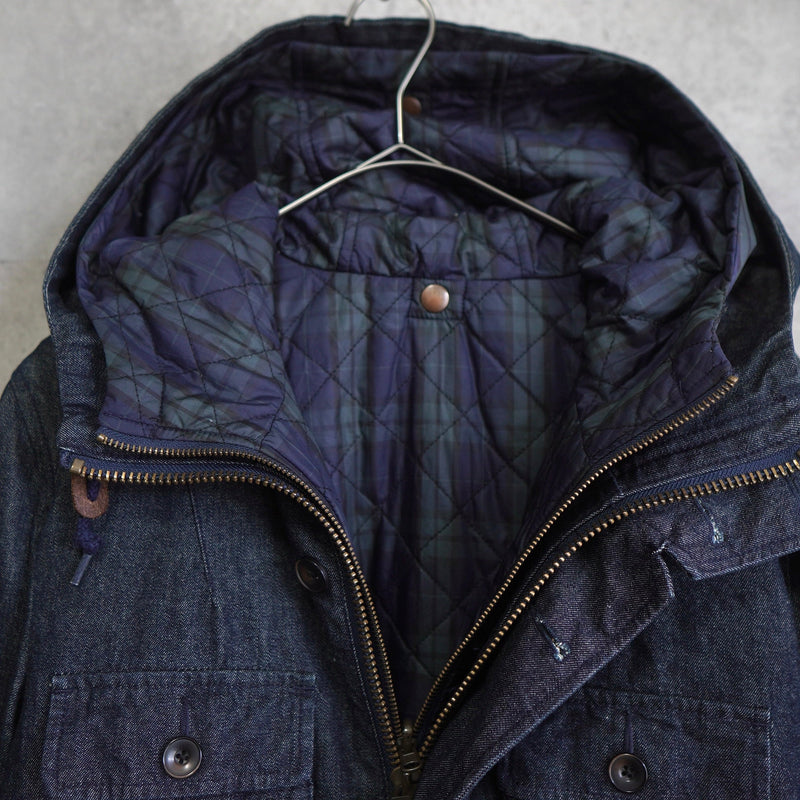 Logo Embroidery Reversible Hooded Jacket - NEWSED