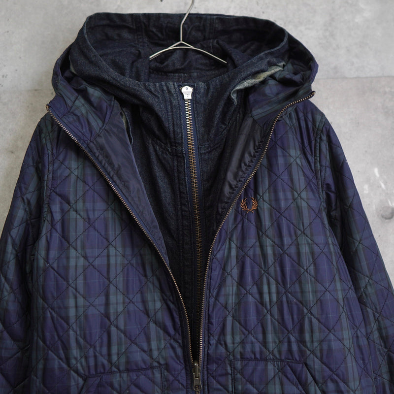 Logo Embroidery Reversible Hooded Jacket - NEWSED