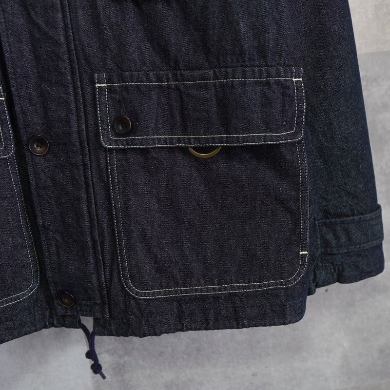 Logo Embroidery Reversible Hooded Jacket - NEWSED
