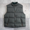 Logo Embroidery Reversible Puffer Vest