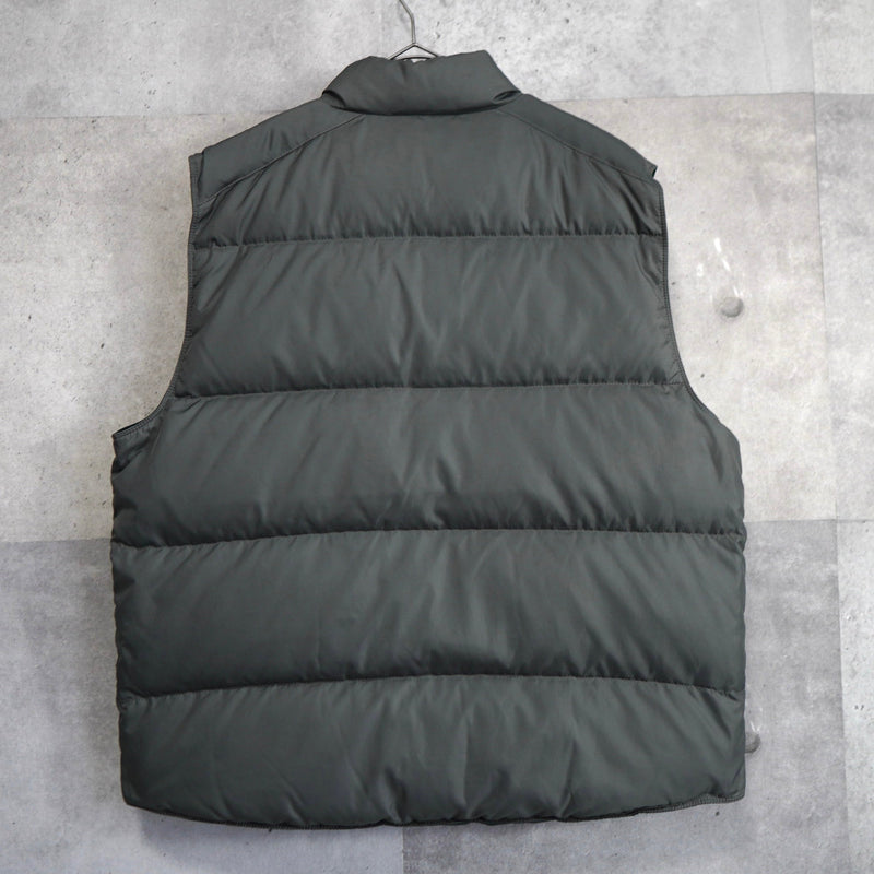 Logo Embroidery Reversible Puffer Vest - NEWSED