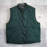 Logo Embroidery Reversible Puffer Vest - NEWSED