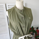 Logo Embroidery Sleeveless One - piece - NEWSED