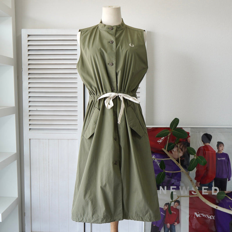 Logo Embroidery Sleeveless One - piece - NEWSED