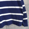 Logo Embroidery Stripe Rugger Shirt