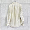 Logo Embroidery Stripe Shirt