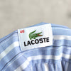 Logo Embroidery Stripe Shirt