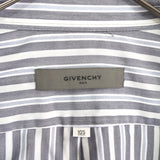 Logo Embroidery Stripe Shirt - NEWSED