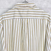Logo Embroidery Stripe Shirt