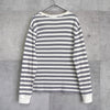 Logo Embroidery Stripe Summer Sweater
