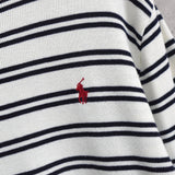 Logo Embroidery Stripe Summer Sweater - NEWSED