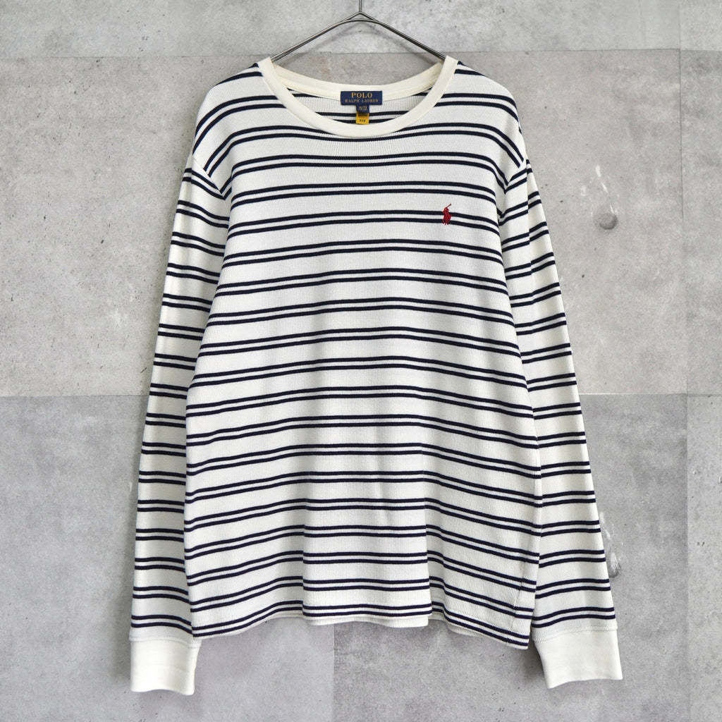 Logo Embroidery Stripe Summer Sweater