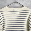 Logo Embroidery Stripe Sweater