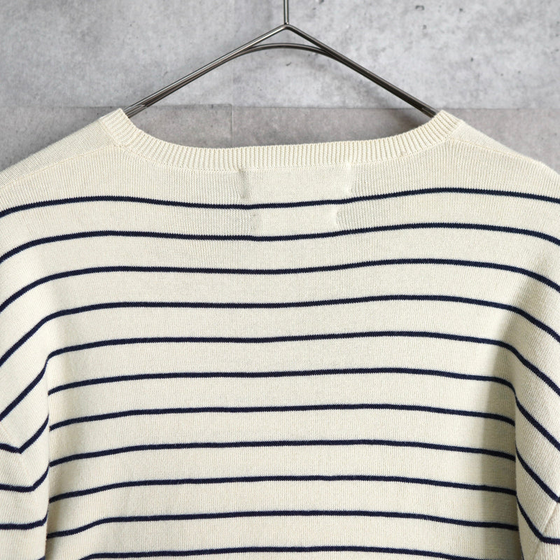 Logo Embroidery Stripe Sweater - NEWSED