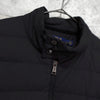 Logo Embroidery Sweat Arm Down Jacket