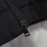 Logo Embroidery Sweat Arm Down Jacket - NEWSED