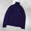 Logo Embroidery Turtleneck Sweater