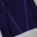 Logo Embroidery Turtleneck Sweater - NEWSED