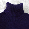 Logo Embroidery Turtleneck Sweater