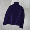 Logo Embroidery Turtleneck Sweater