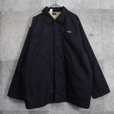 Logo Embroidery Two - tone Coloring Nylon Jacket - NEWSED