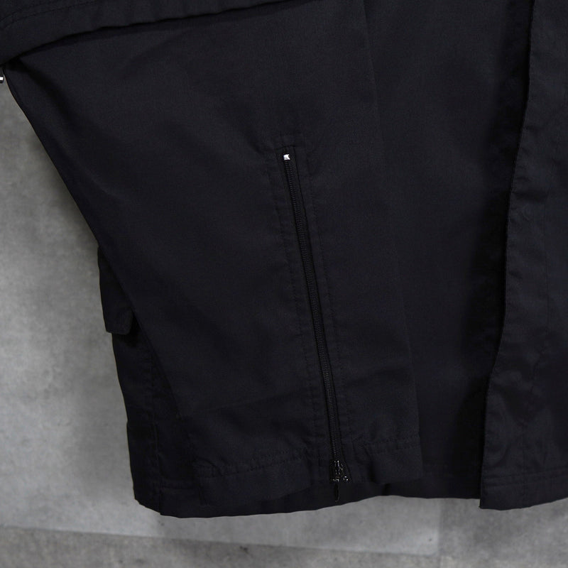 Logo Embroidery Two - tone Coloring Nylon Jacket - NEWSED