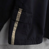 Logo Embroidery Two - tone Coloring Nylon Jacket - NEWSED