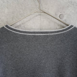 Logo Embroidery V - neck Sweater - NEWSED