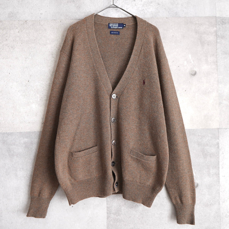 Logo Embroidery Wool Cardigan - NEWSED