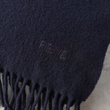 Logo Embroidery Wool Muffler - NEWSED